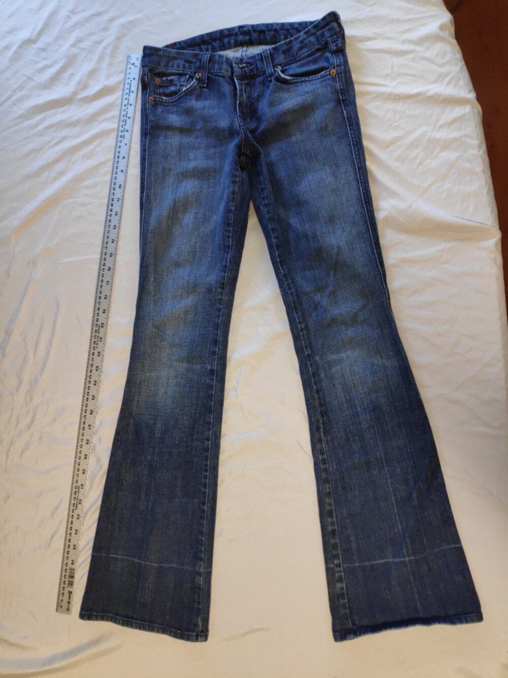 7 for all mankind jeans blue A pocket size 26